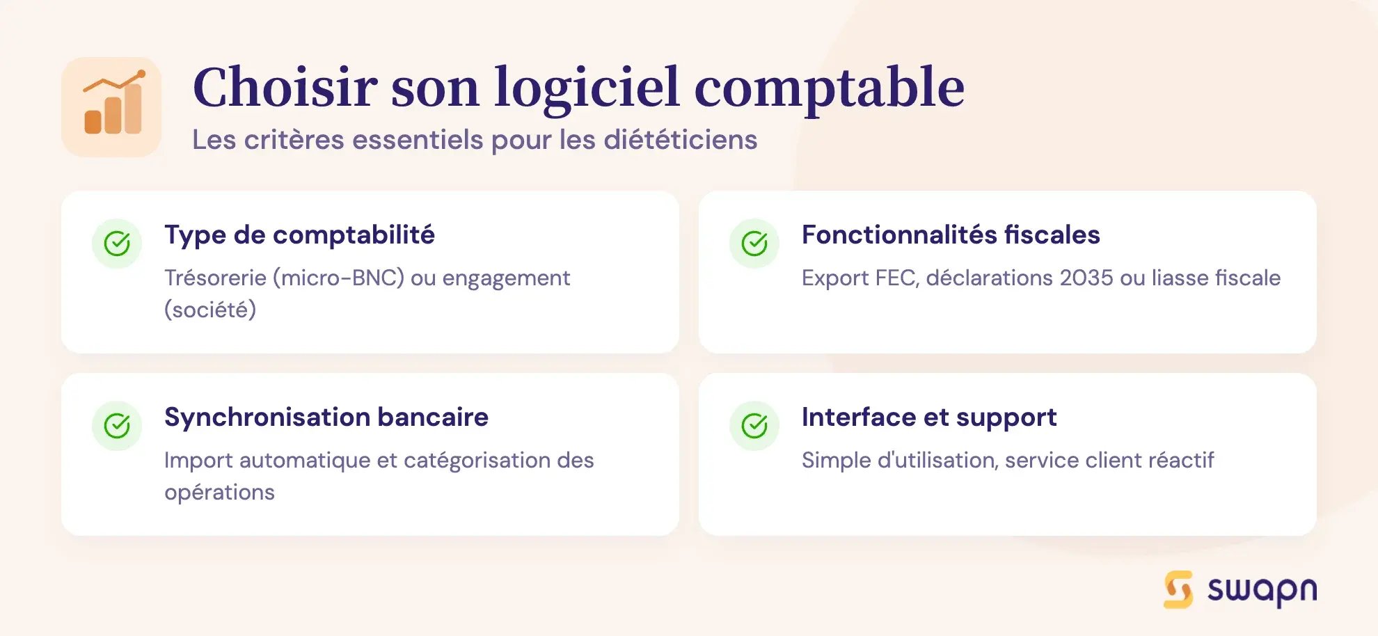Choisir son logiciel comptable pour diététiciens