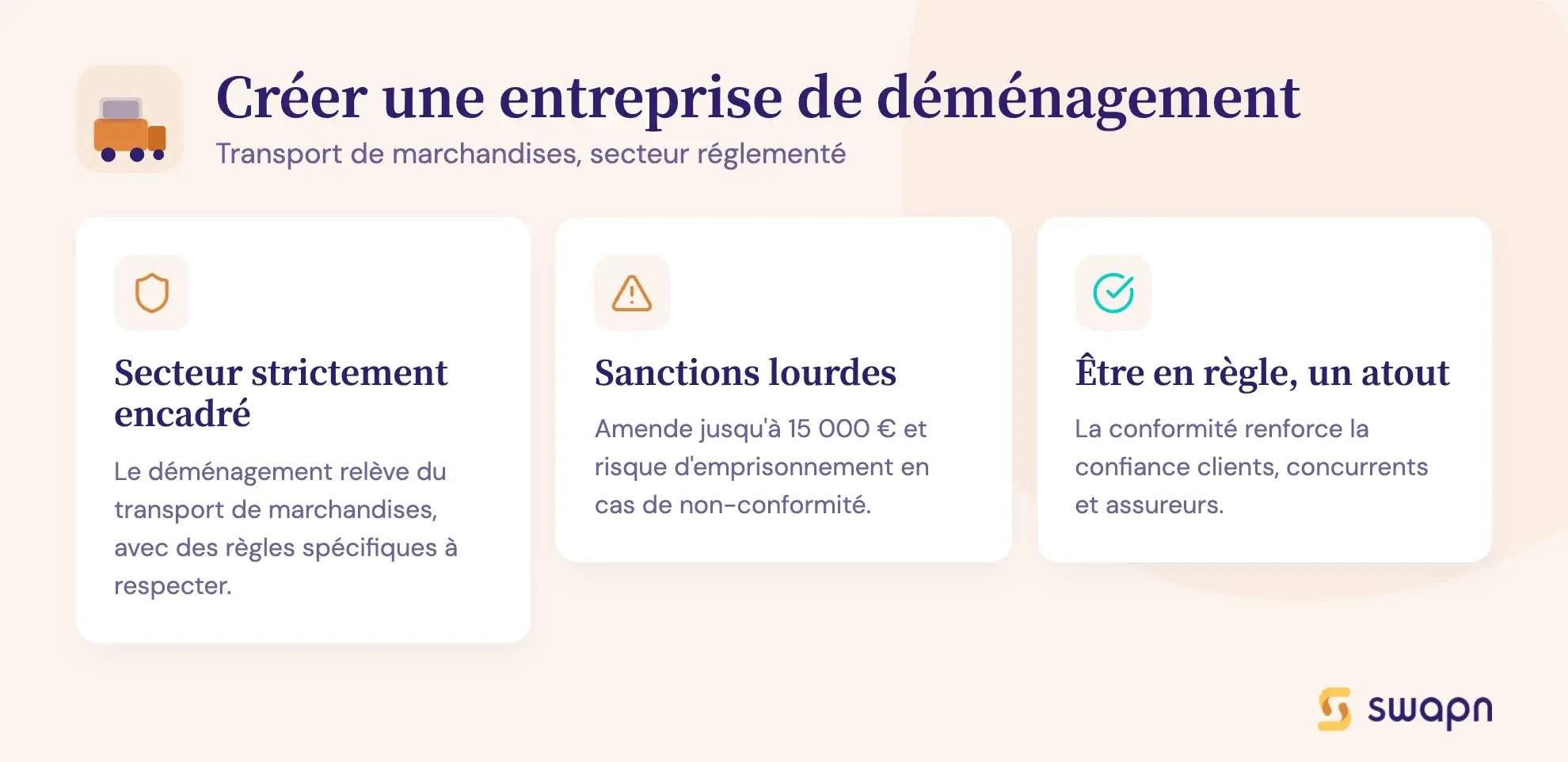 Créer une entreprise de déménagement