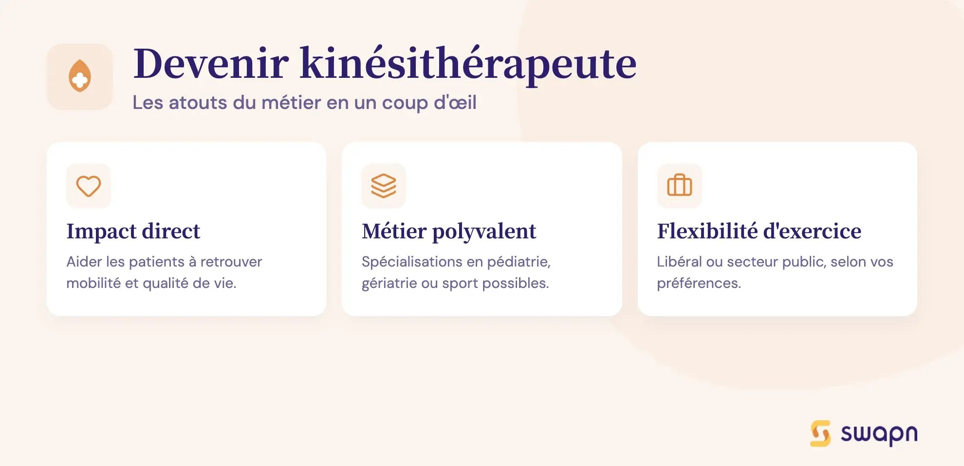 Devenir kinésithérapeute
