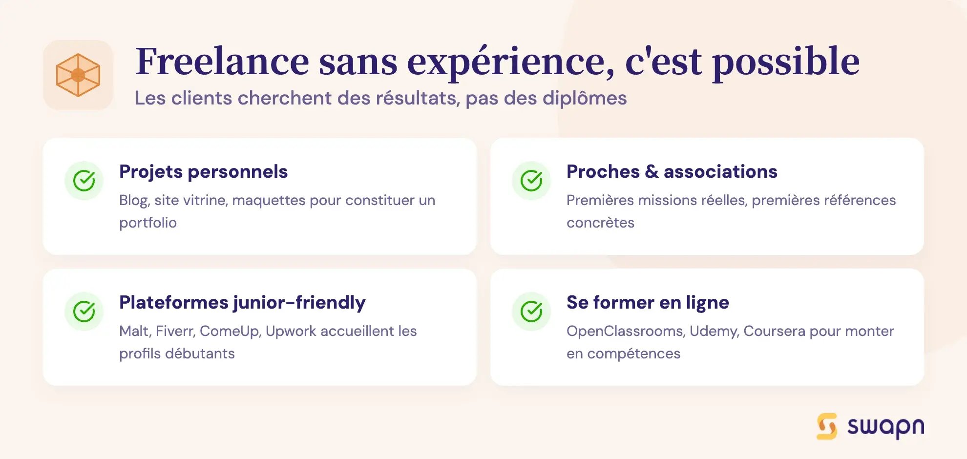 Freelance sans expérience, c'est possible