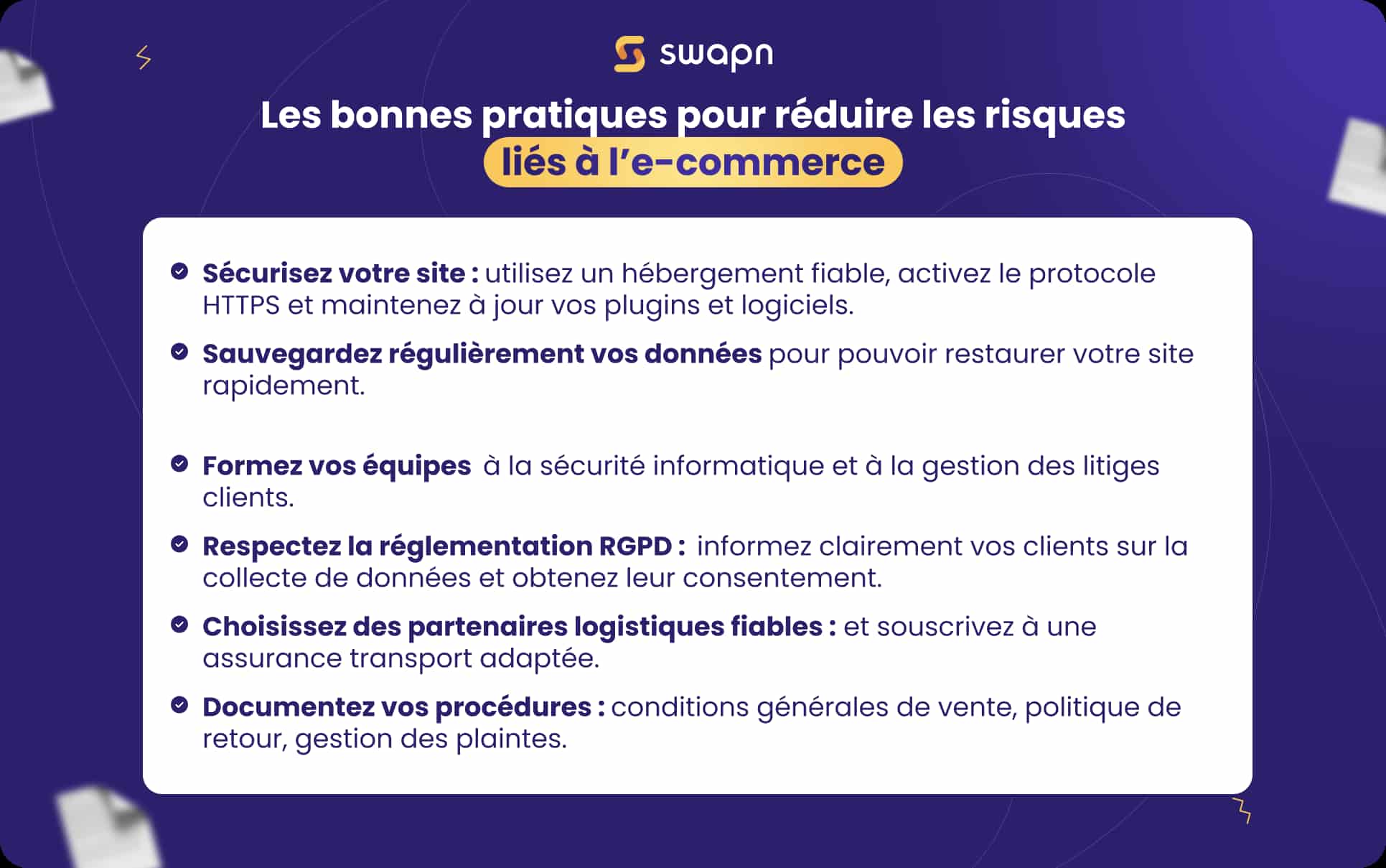 Les bonnes pratiques pour réduire les risques liés à l’e-commerce