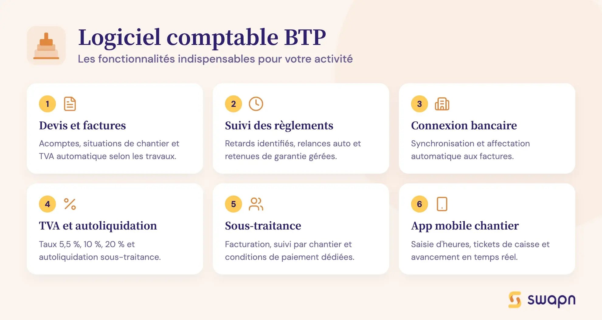 Logiciel comptable BTP