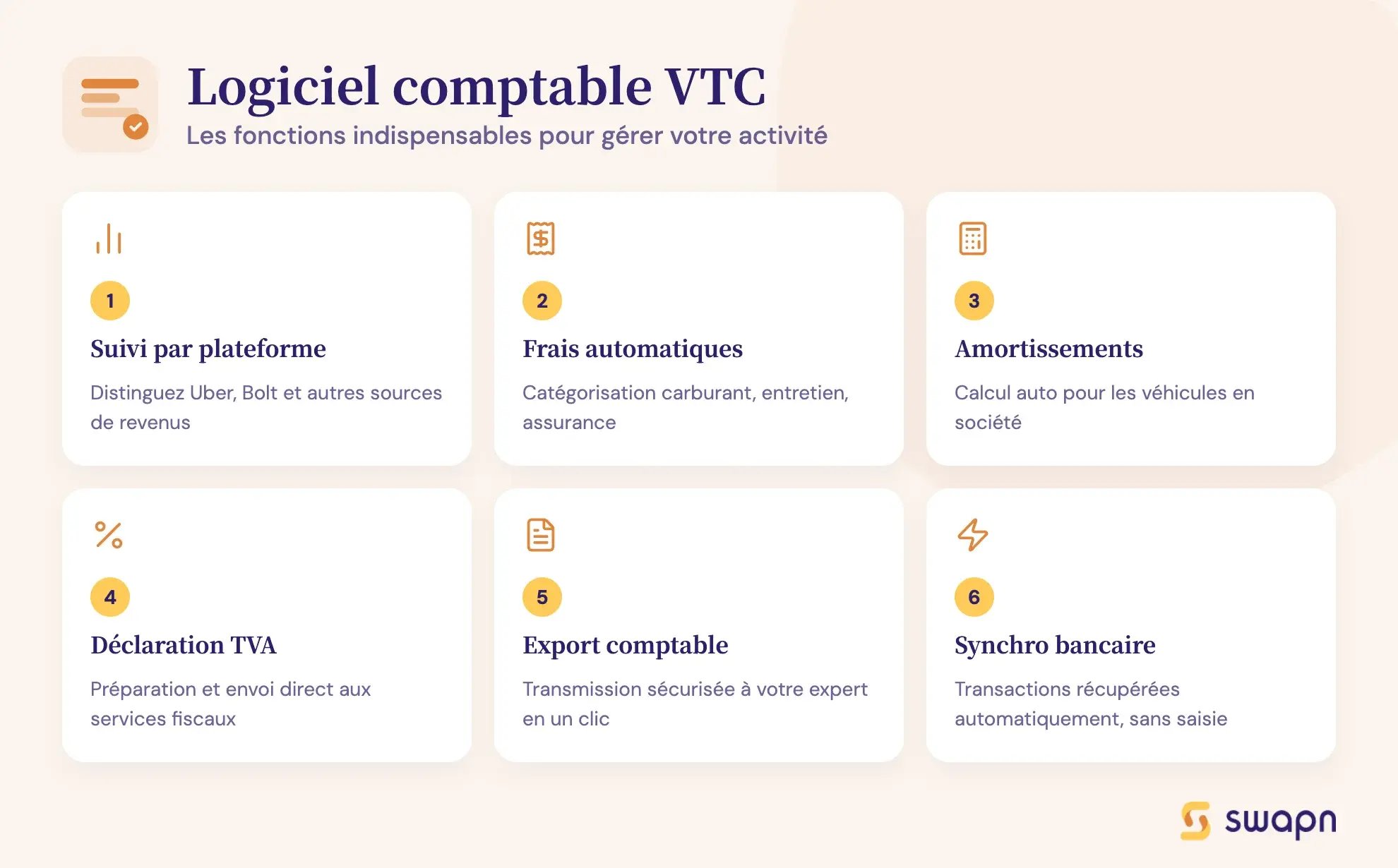 Logiciel comptable VTC