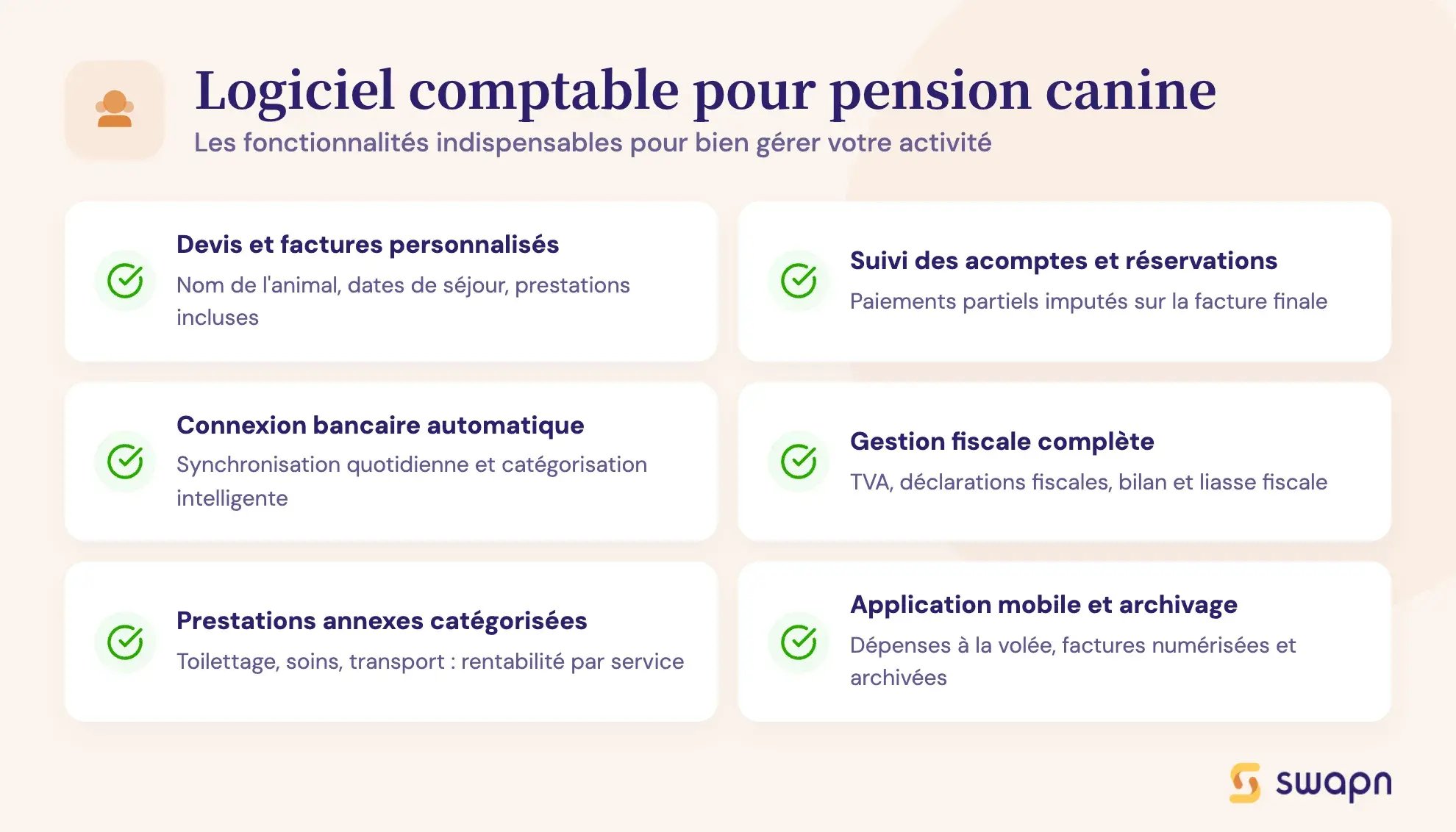 Logiciel comptable pour pension canine
