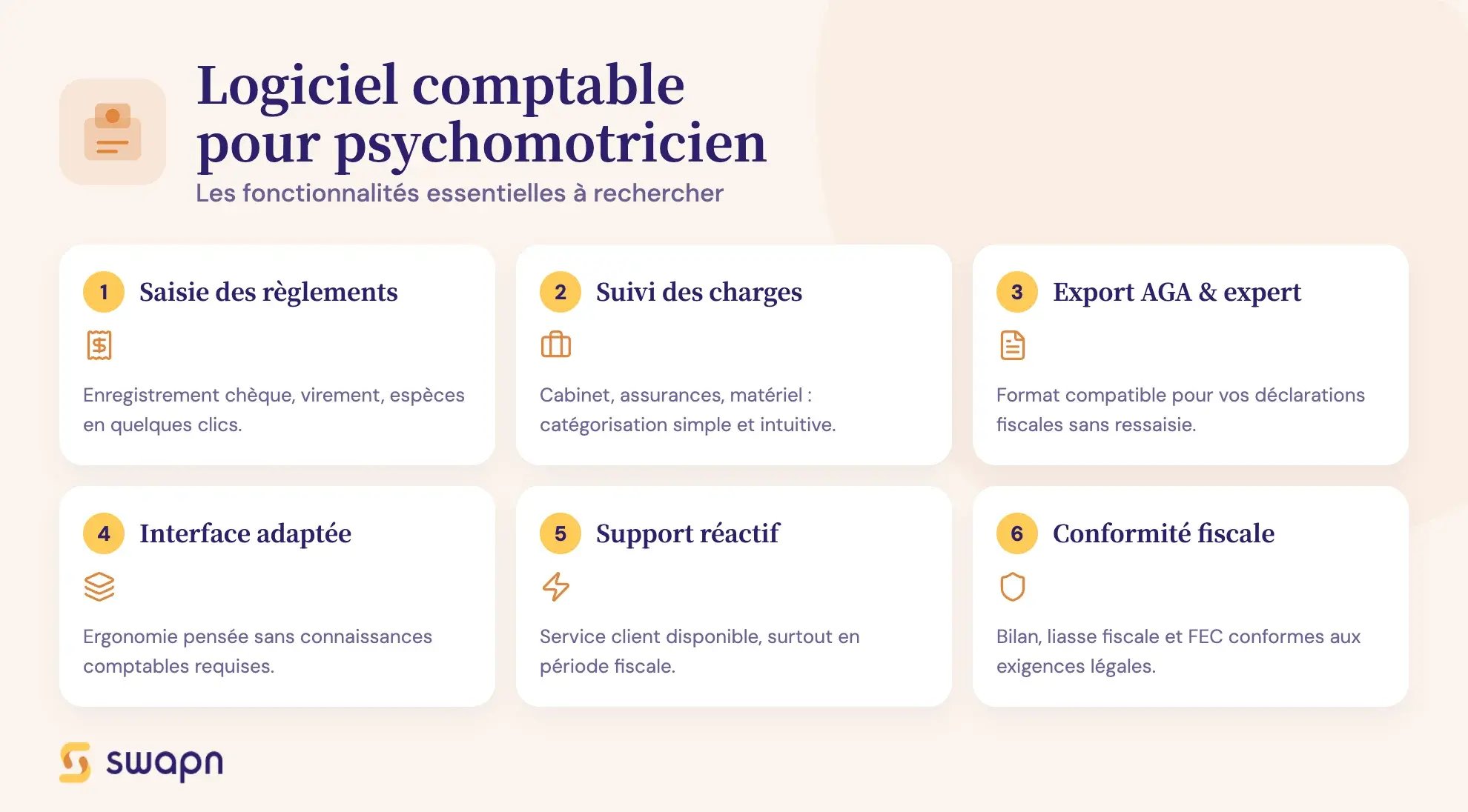 Logiciel comptable pour psychomotricien