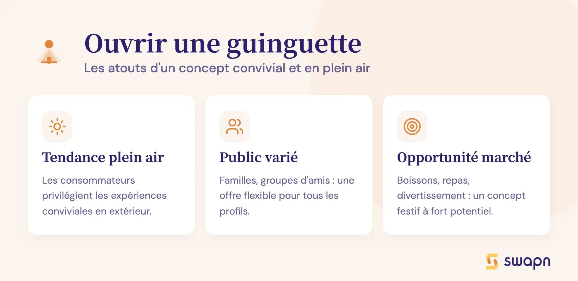 Ouvrir une guinguette