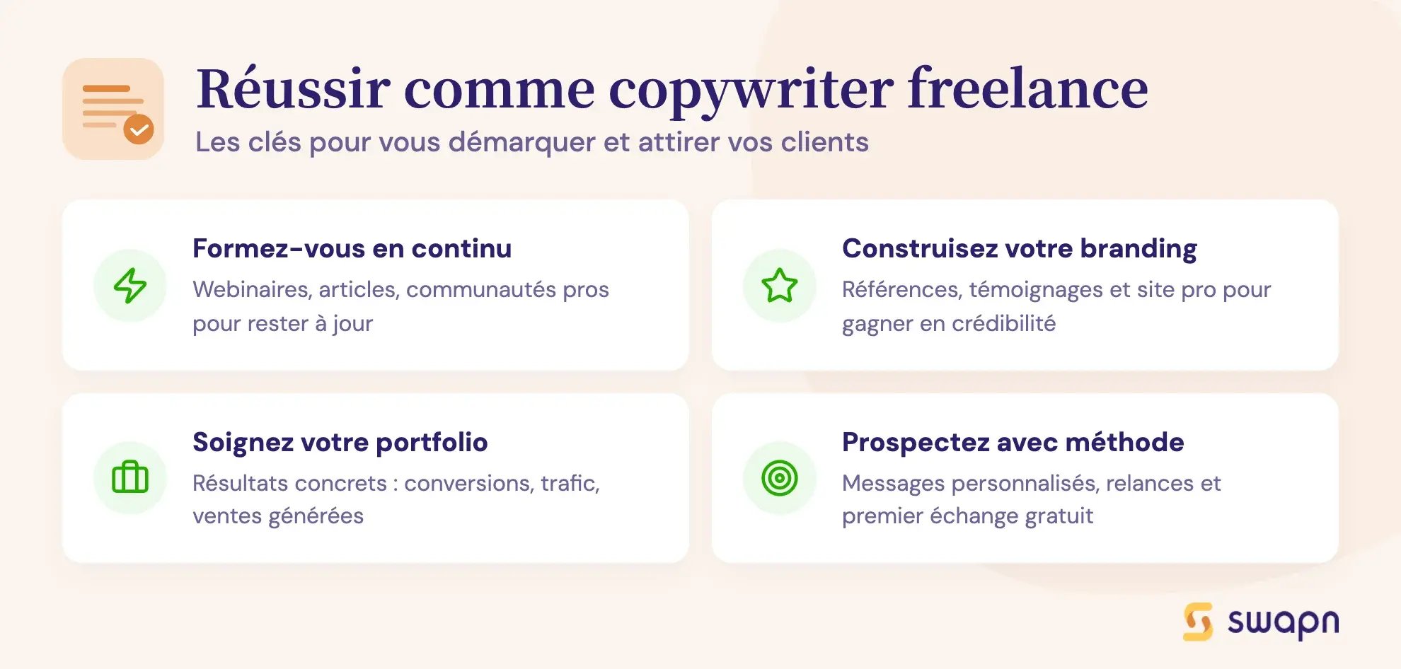Réussir comme copywriter freelance