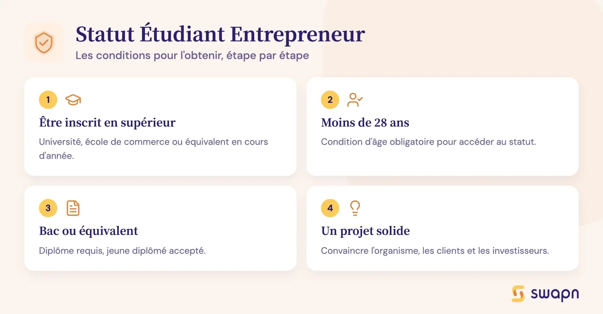 Statut Étudiant Entrepreneur