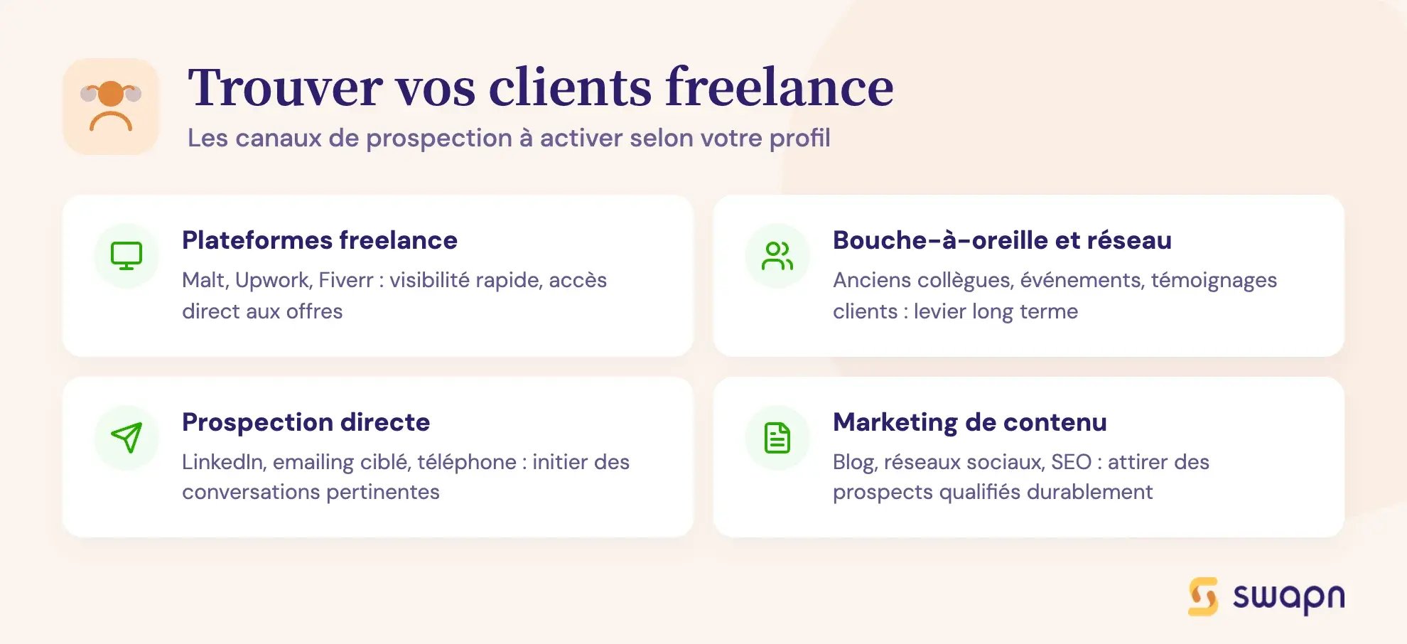 Trouver vos clients freelance