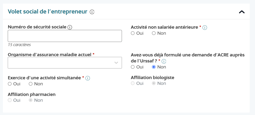 Volet social de lentrepreneur