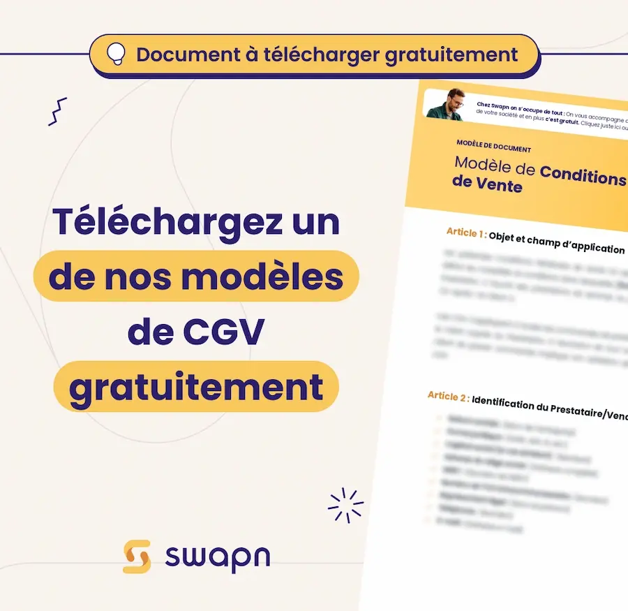 Modèle de CGV à télécharger | Gratuit et conforme 2025