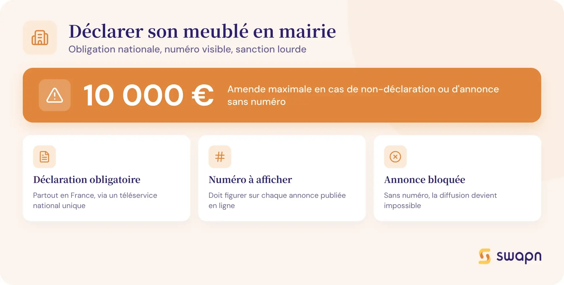 Déclarer son meublé de tourisme en mairie