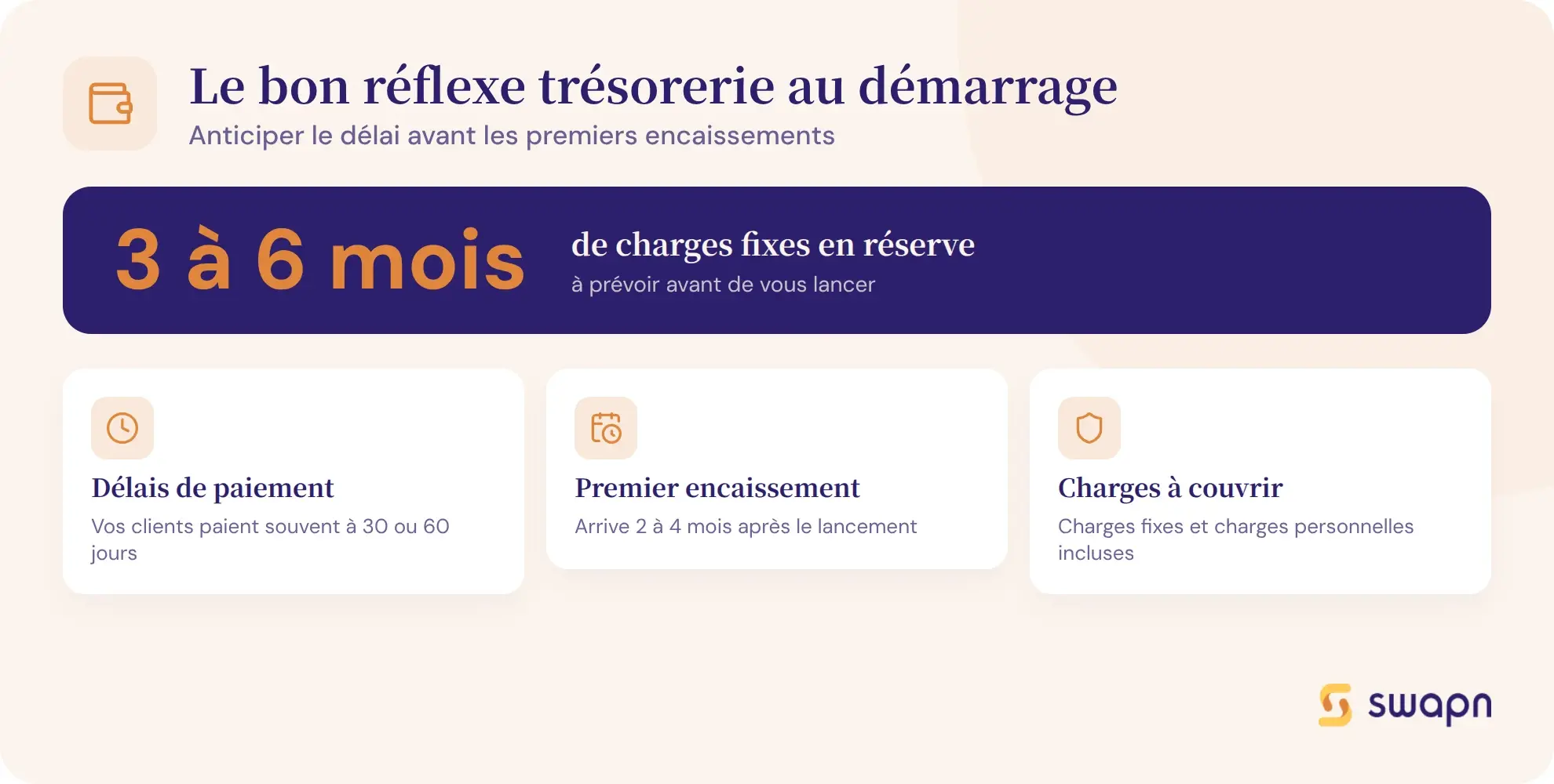 Le bon réflexe trésorerie au démarrage