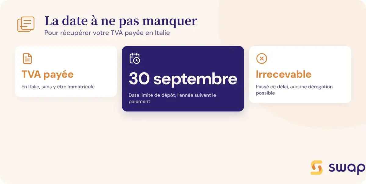 Le reflexe a ne pas manquer pour recuperer sa TVA italienne