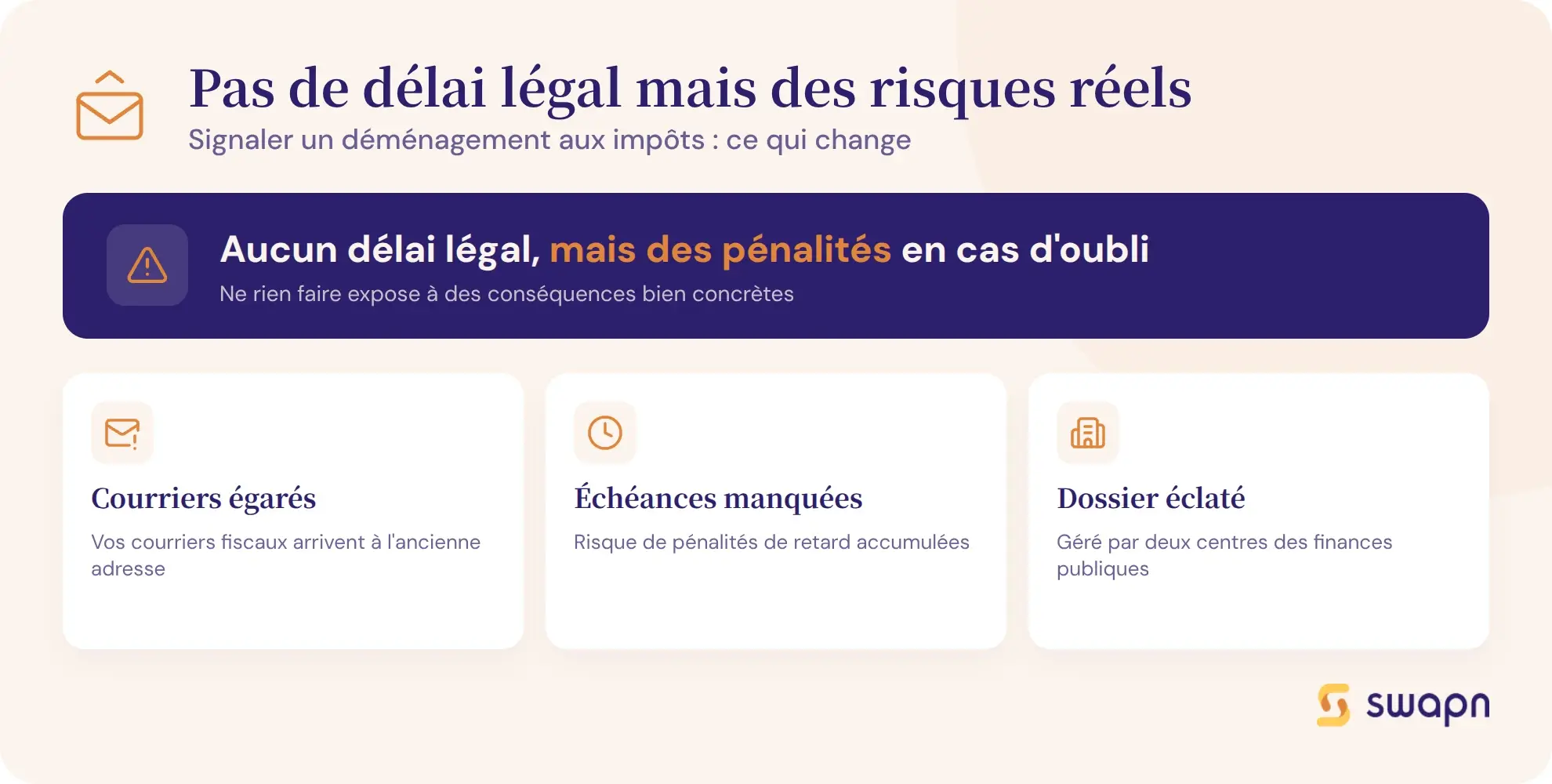 Pas de delai legal mais des risques reels